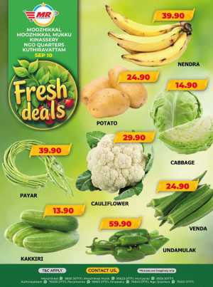 Fresh Deals In MR Hypermarket Calicut